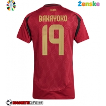 Ženske Nogometnih dresov Belgija Johan Bakayoko #19 Domači EP 2024 Kratki rokavi